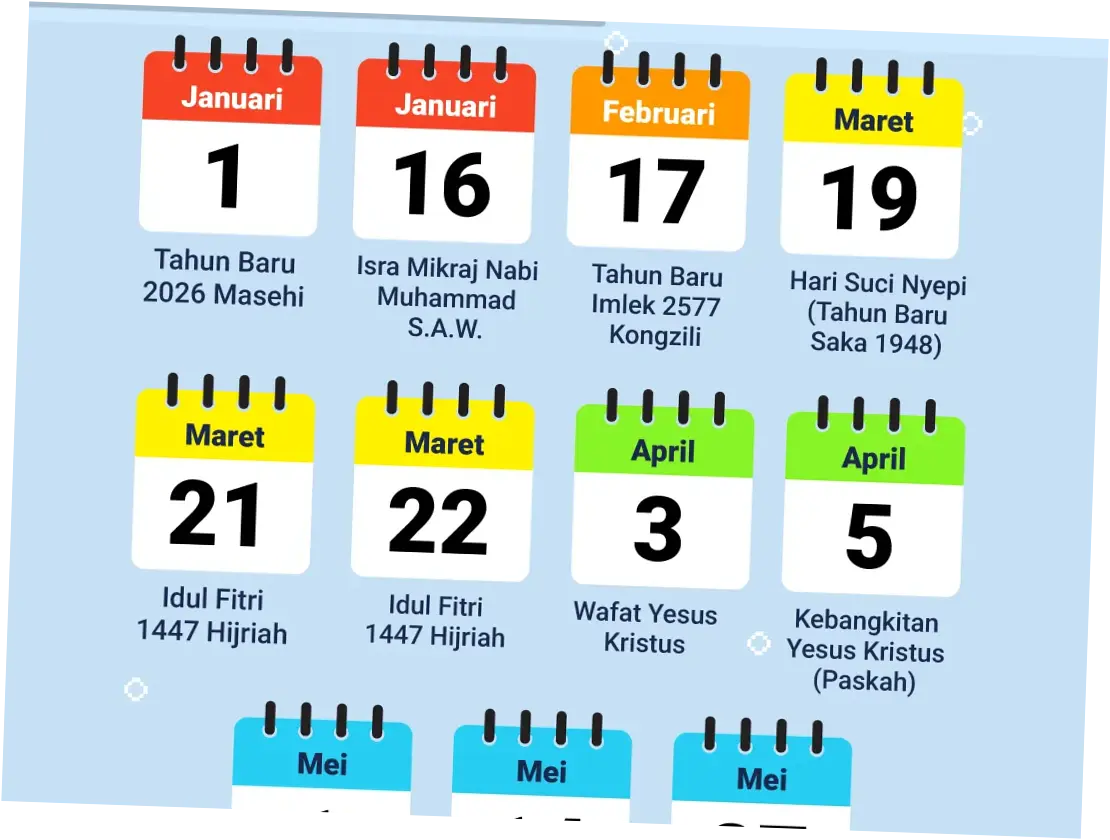 Libur Nasional 2026: Jadwal dan Informasi Terbaru tentang Libur Lebaran dan Cuti Bersama