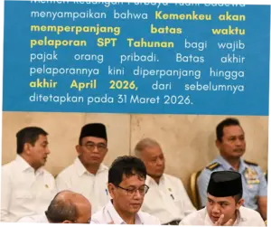 Pemerintah Perpanjang Batas Waktu Pelaporan SPT Tahunan hingga Akhir April 2026