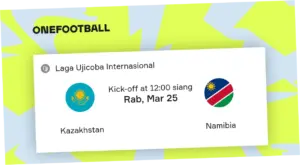 Pertandingan Internasional Kazakhstan vs Namibia: Skor, H2H, dan Lineup