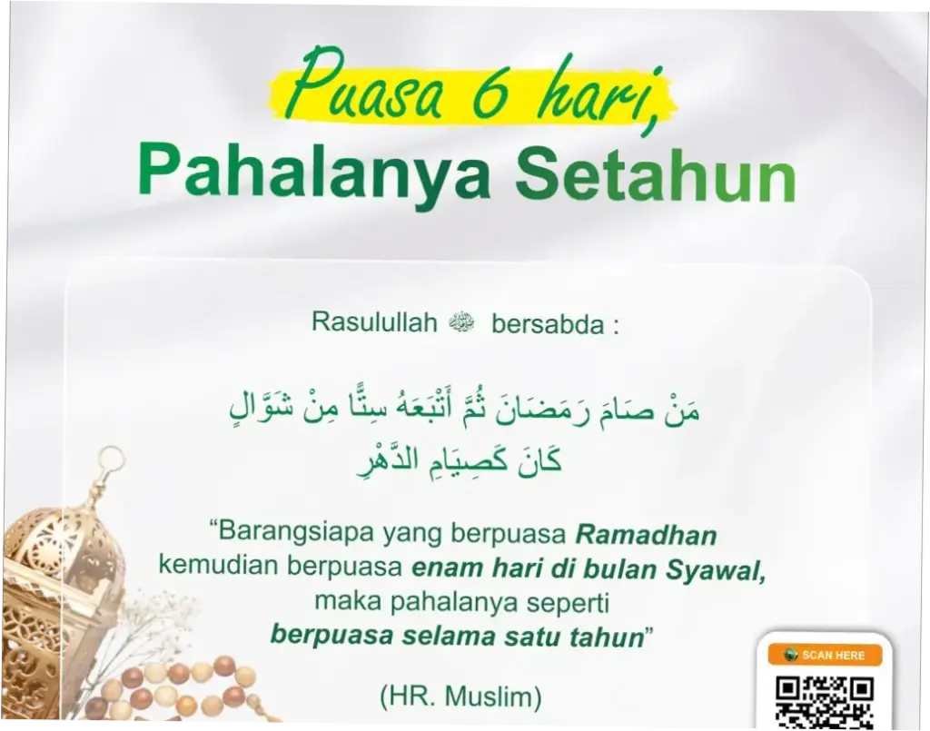 Puasa Syawal 6 Hari: Keutamaan, Niat, dan Cara Pelaksanaannya