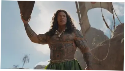 Trailer Live-Action Moana, Transformasi Dwayne Johnson Jadi Maui