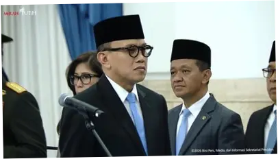 Abdul Kadir Karding Resmi Dilantik sebagai Kepala Badan Karantina Indonesia