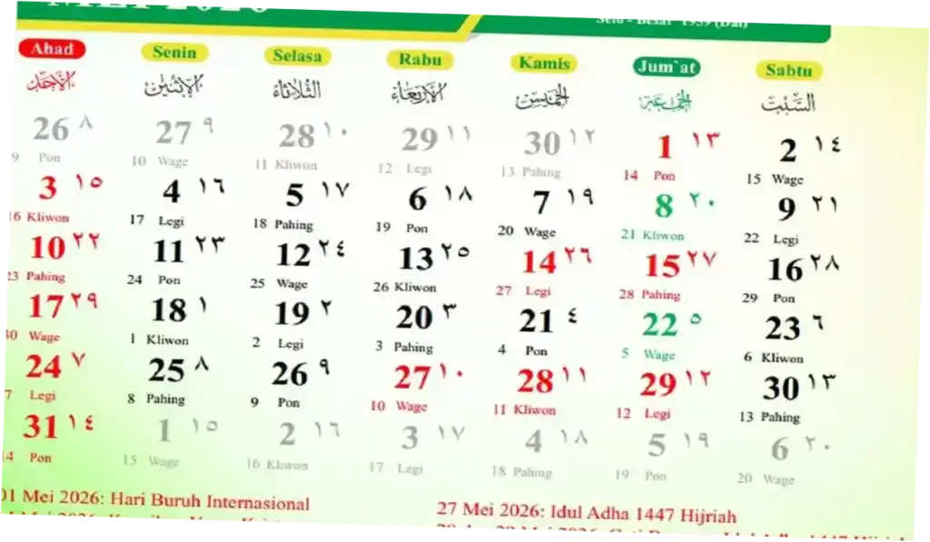 Ada Long Weekend Hari Buruh 2026, Berapa Hari dan Sampai Kapan?