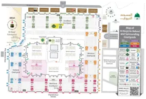 Arti Warna Pintu Masjid Nabawi, Cek Juga Nomornya!