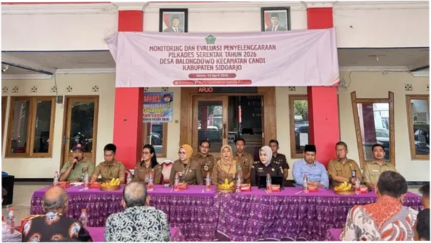 Bupati Sidoarjo Ajak Warga Jaga Pilkades Serentak Berjalan Kondusif