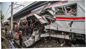 Daftar Nama 15 Korban Meninggal dalam Kecelakaan Kereta di Bekasi