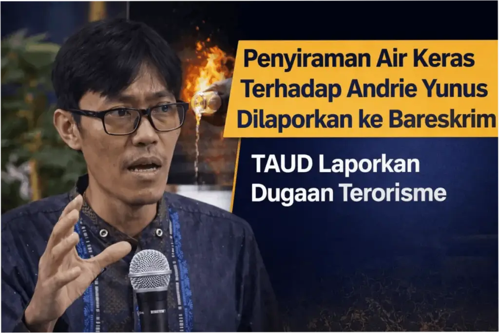 Kasus Air Keras: TAUD Menilai Persidangan Harusnya di Peradilan Umum