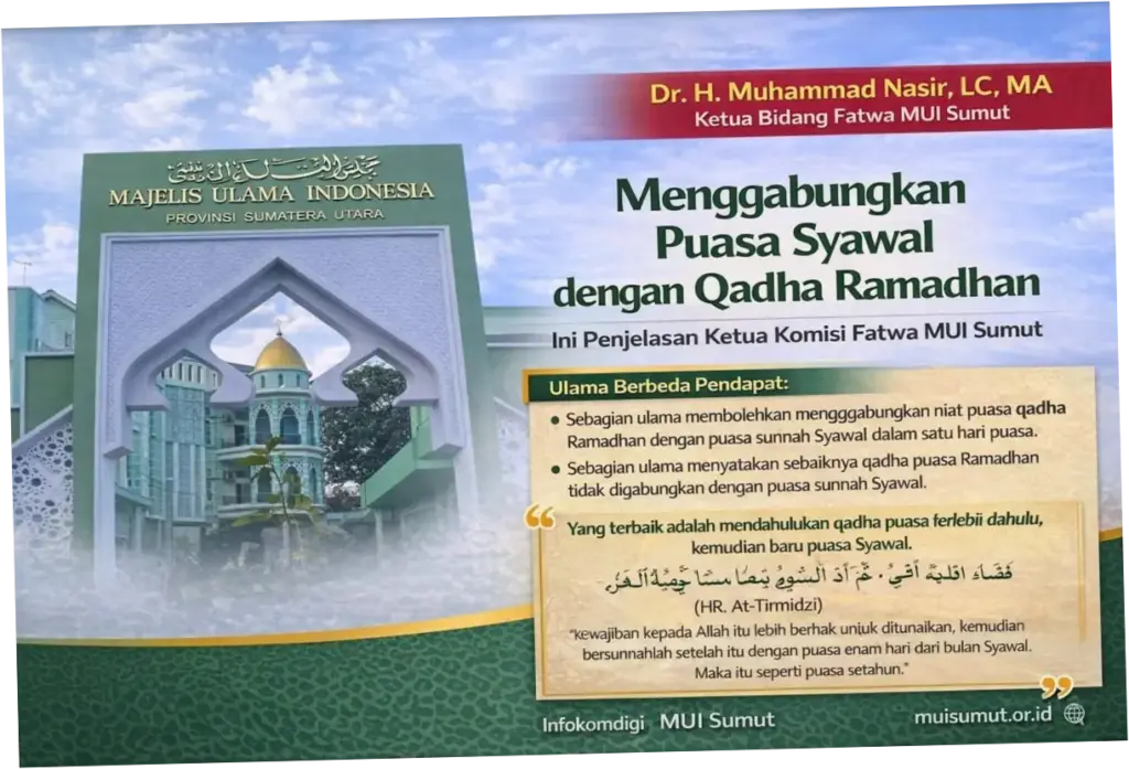 Menggabungkan Puasa Syawal dan Qadha Ramadhan: Apakah Pahalanya Dobel?