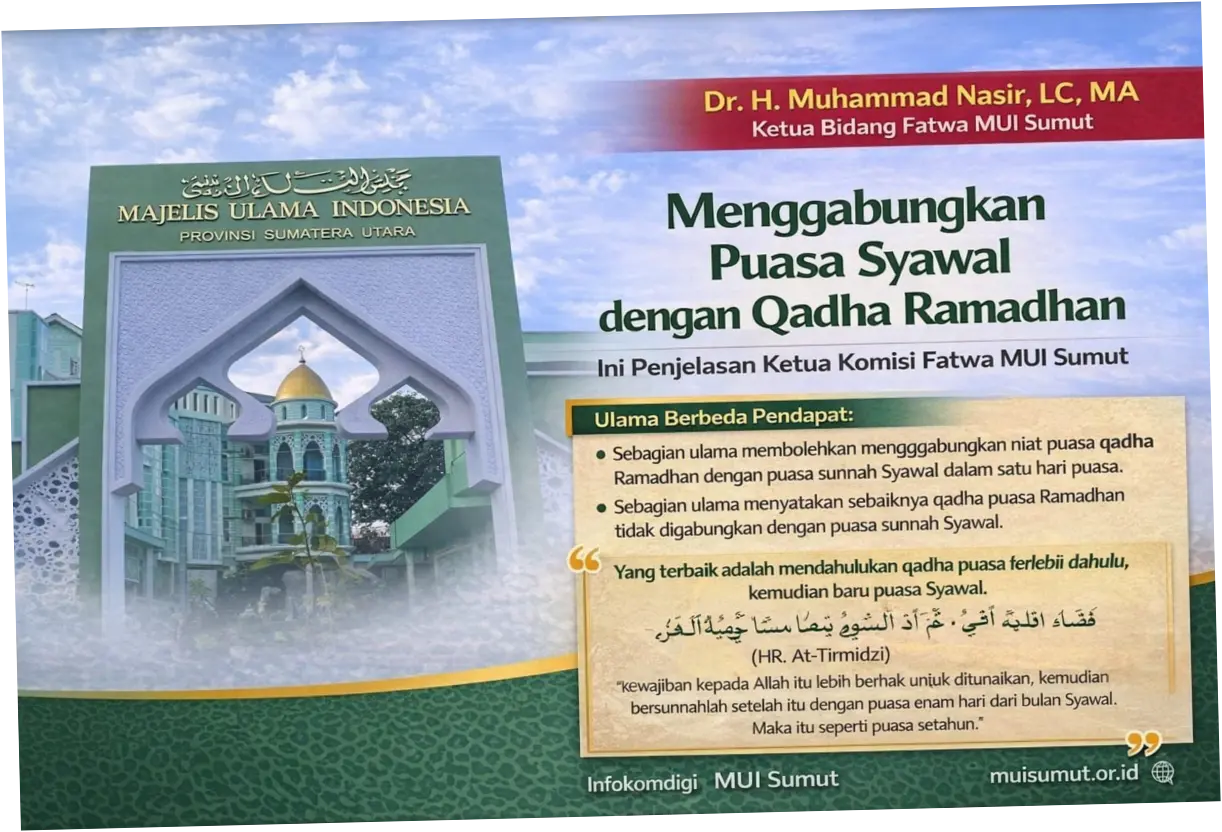 Menggabungkan Puasa Syawal dan Qadha Ramadhan: Apakah Pahalanya Dobel?