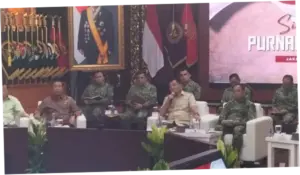 Menhan Bahas Kerja Sama RI-AS hingga Batalyon Baru Saat Kumpulkan Purnawirawan