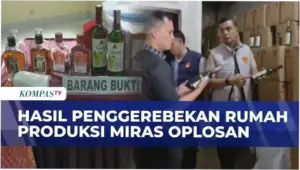 Pabrik Miras Oplosan di Banyuasin Digerebek, Apa yang Terjadi?