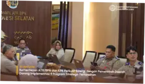 Pemerintah Perkuat Sinergi Dengan BPN Untuk Percepatan Sertifikasi Tanah