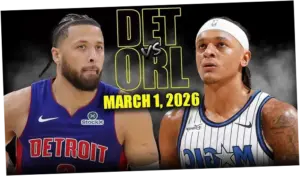 Pertarungan Sengit Pistons vs Magic di Playoff NBA 2026