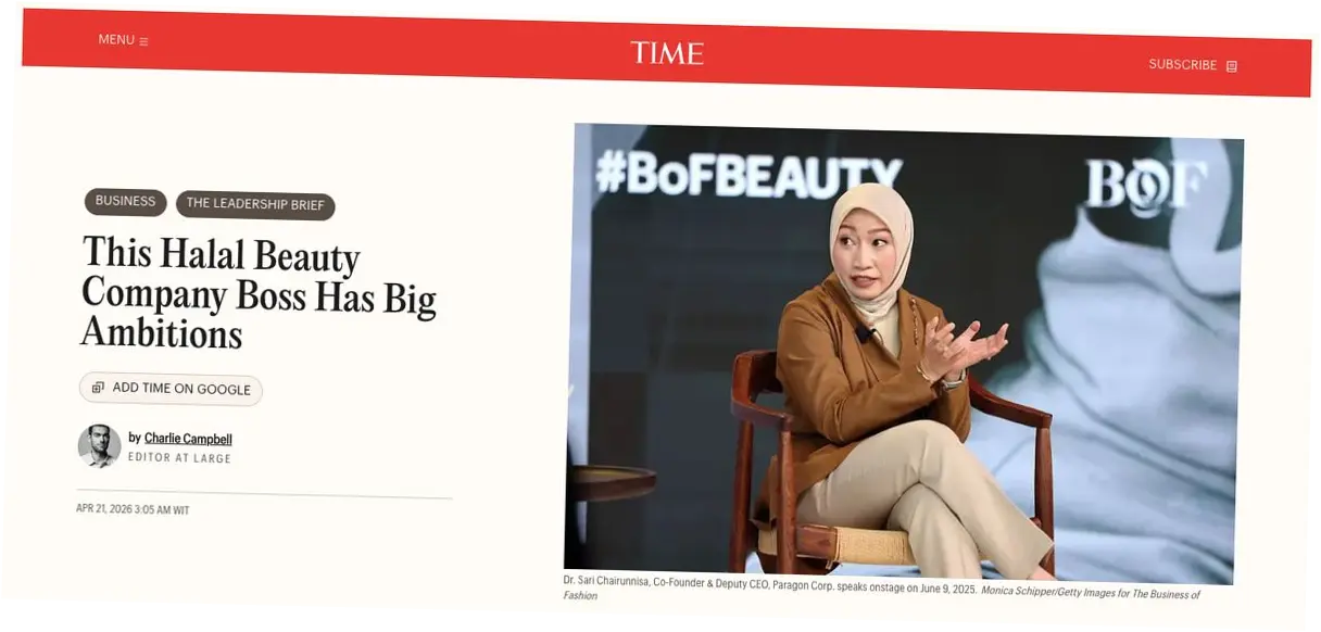 Petinggi ParagonCorp Menginspirasi Dunia dengan Kisah Perempuan di Industri Halal Beauty