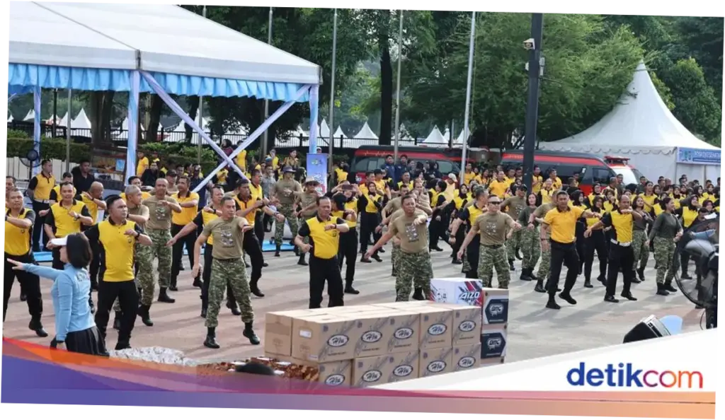 Polda Metro dan Kodam Jaya Olahraga Bareng, Jaga Sinergitas hingga Stamina