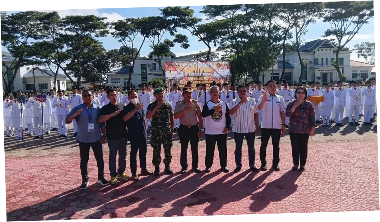 10 Sekolah Ikuti LKBB-PB MPR di Sidrap, MPR Tekankan Disiplin