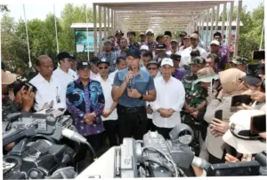 AHY Tinjau Ketapang Urban Aquaculture, Tekankan Peningkatan Infrastruktur untuk Meningkatkan Ekonomi Pesisir