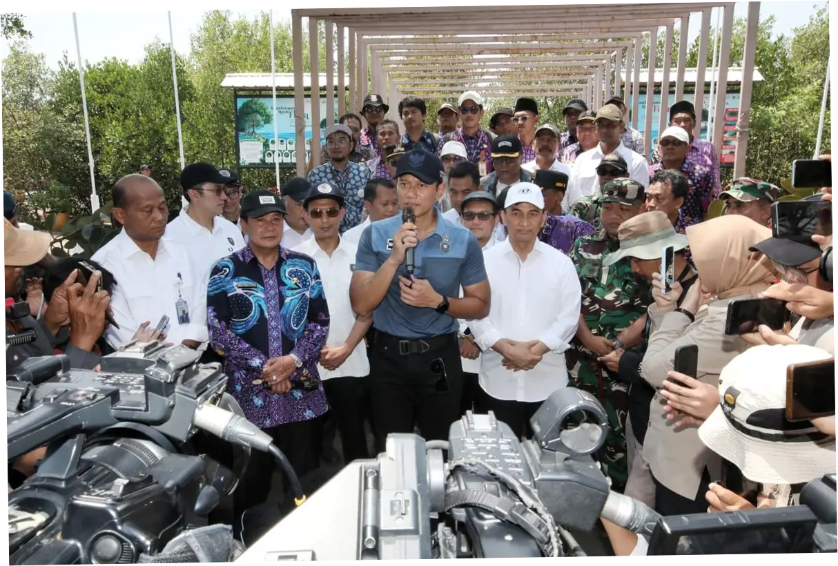 AHY Tinjau Ketapang Urban Aquaculture, Tekankan Peningkatan Infrastruktur untuk Meningkatkan Ekonomi Pesisir