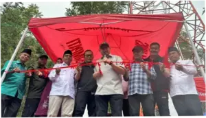 Andre Rosiade Meresmian Tower BTS Telkomsel di Agam, Sumbar