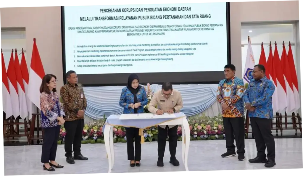 ATR/BPN & KPK Jadikan Sulut Percontohan Transformasi Layanan Pertanahan