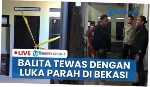 Balita Ditemukan Tewas Mengenaskan di Bekasi, Diduga Dibunuh Paman ODGJ
