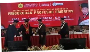 Bamsoet Apresiasi Pengukuhan Arief Hidayat sebagai Profesor Emeritus