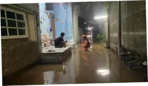 Banjir Imbas Kali Cibeber Meluap, 168 Warga di Citeureup Bogor Terdampak