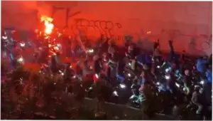 Bentrokan Suporter Sepakbola: Dua Kelompok Persija dan Persib Terlibat, 2 Orang Dilarikan ke Rumah Sakit