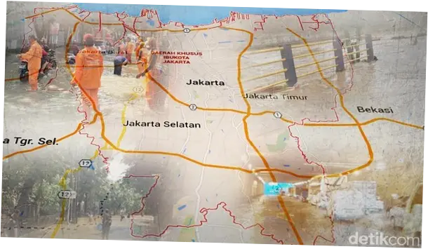 BPBD Sebut 12 RT di Jaksel Tergenang Akibat Hujan Deras dan Luapan Kali Krukut