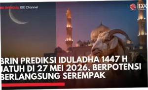 BRIN Prediksi Idul Adha 2026 Jatuh 27 Mei, Berpotensi Serentak