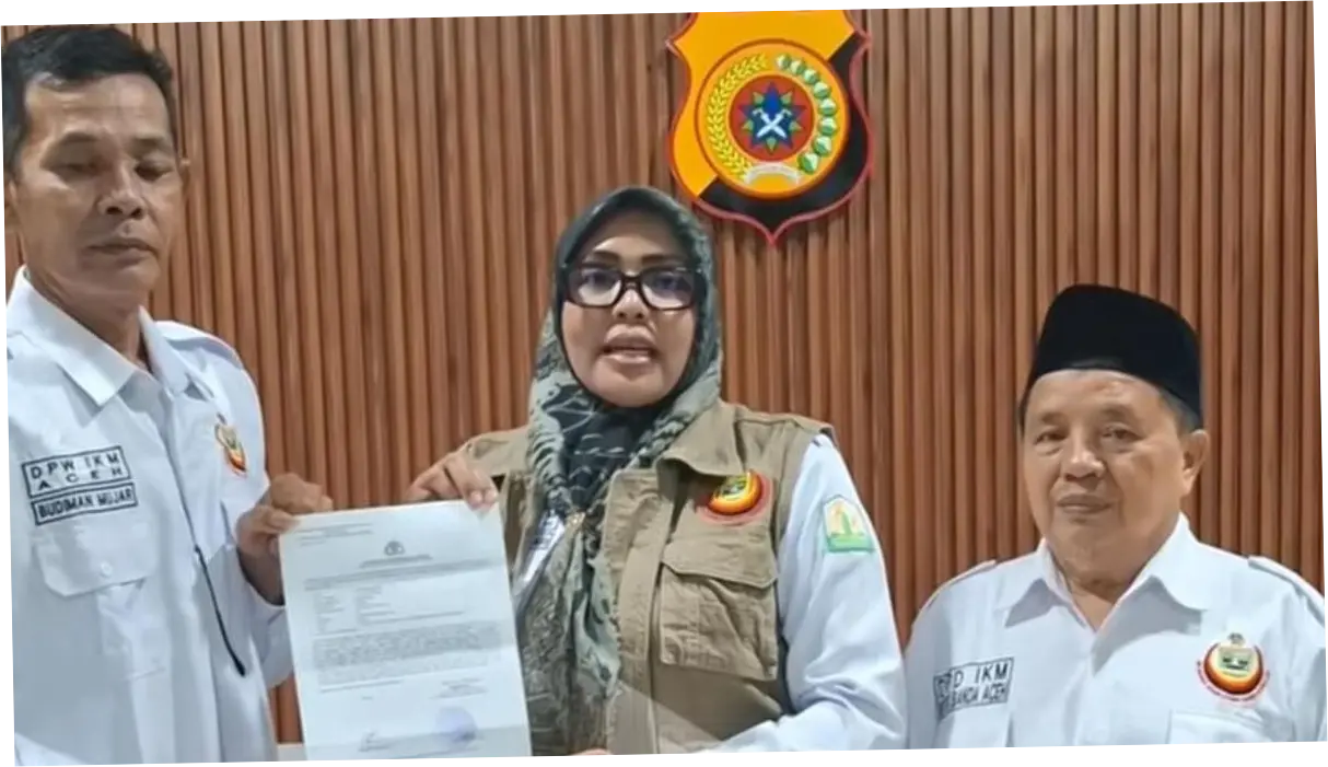 DPW Ikatan Keluarga Minang Aceh Laporkan Abu Janda ke Polda atas Dugaan Hina Suku Minang