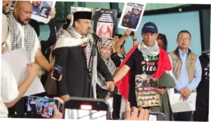 Dubes Palestina Gandeng Tangan WNI Relawan Flotilla: Kalian Pahlawan