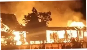 Gereja Katolik di Mimika Terbakar, Api Diduga dari Lilin yang Lupa Dipadamkan