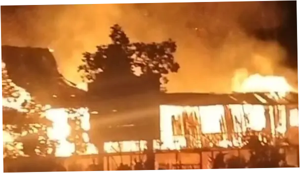 Gereja Katolik di Mimika Terbakar, Api Diduga dari Lilin yang Lupa Dipadamkan