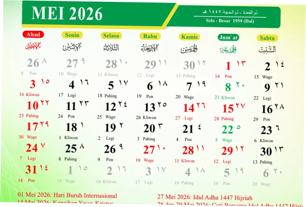 Hari Tasyrik 2026: Jadwal dan Kegiatan yang Dapat Dilakukan