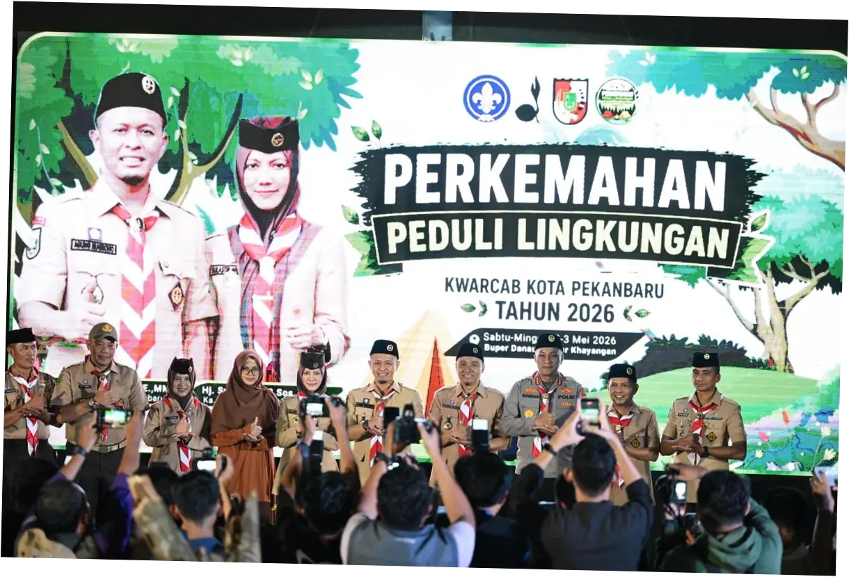 Hidupkan Wisata Kota, Bumi Perkemahan Tunas Kencana Pekanbaru Diresmikan