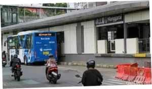 Imbas Proyek LRT, Halte Transjakarta Manggarai Tutup Sementara