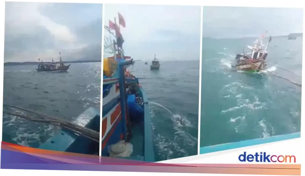 Kapal Nelayan Ditabrak Kapal Kargo di Lampung, 1 ABK Hilang