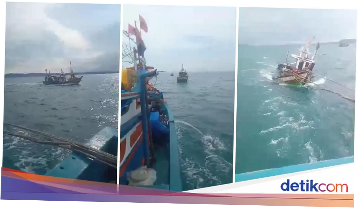 Kapal Nelayan Ditabrak Kapal Kargo di Lampung, 1 ABK Hilang