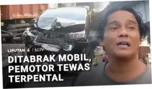 Kecelakaan Maut di Jakbar: Pemotor Tewas Usai Ditabrak 'Kijang'