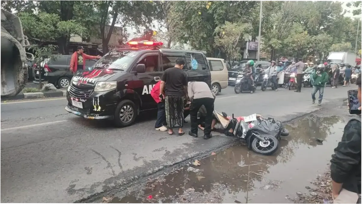 Kecelakaan Maut di Sidoarjo: Dua Bocah Perempuan Tewas Terlindas Truk Molen