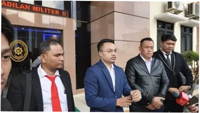 Keluarga Kacab Bank Kecewa 3 Oknum TNI Dituntut 4 hingga 12 Tahun Bui