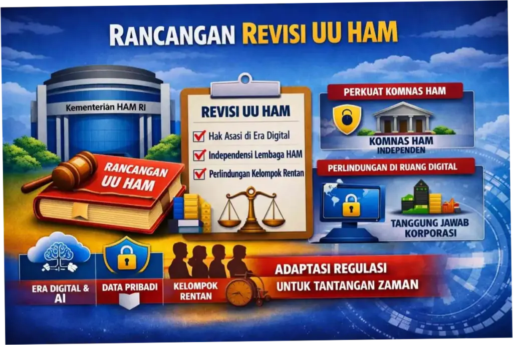 Kementerian HAM: Revisi UU HAM Tak Lemahkan Independensi Komnas HAM