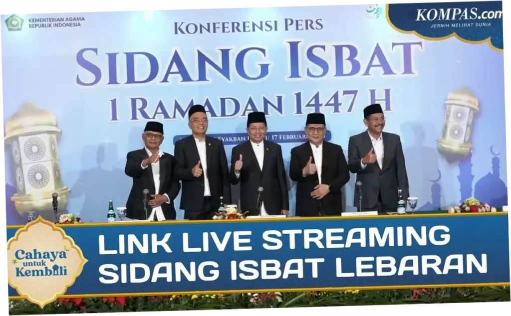 Link Live Streaming Sidang Isbat 1 Zulhijah Penentu Idul Adha 2026
