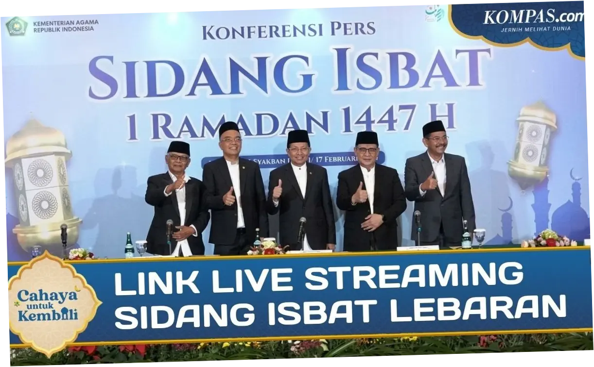 Link Live Streaming Sidang Isbat 1 Zulhijah Penentu Idul Adha 2026