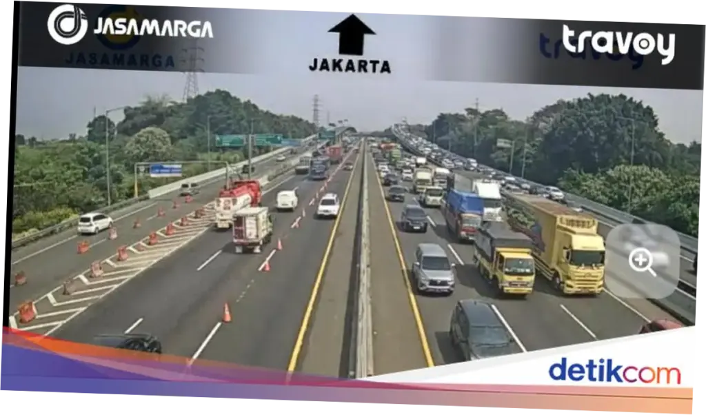 Long Weekend, Tol Japek Km 47 hingga Dawuan Km 65 Diterapkan Contraflow