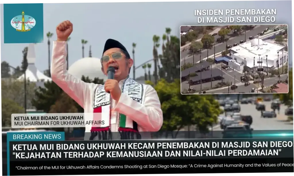 MUI Kecam Penembakan di Masjid AS Tewaskan 3 Sipil: Usut Pelakunya