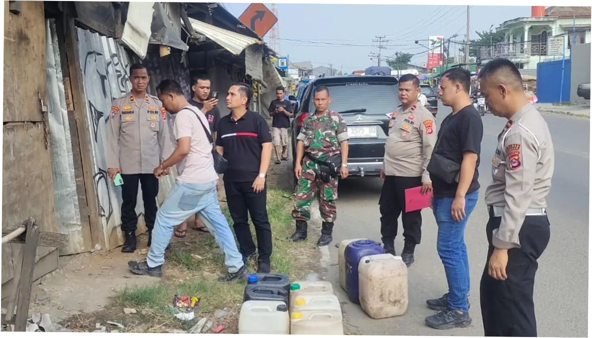 Operasi Razia Miras di Kibin: 635 Liter Tuak Disita