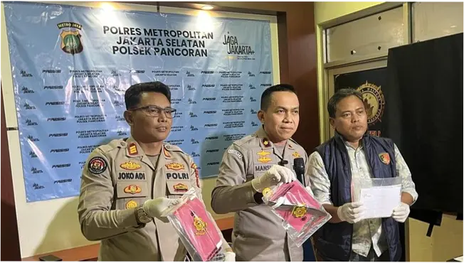 Patroli Polisi di Pancoran Jaksel Tangkap Duo Maling Motor