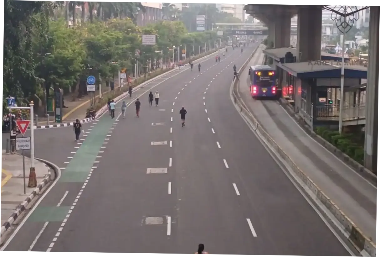 Pemprov DKI Jakarta Tunda HBKB di Jalan HR Rasuna Said hingga Juni 2026